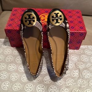 Tory Burch Minnie Cap-Toe Ballet Flat